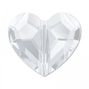 Love Bead Swarovski 5741 8 mm Crystal x1