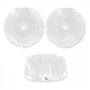 Rondelle PureCrystal 5045 8 mm Crystal  x1