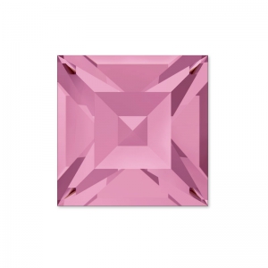 Square cabochons Swarovski 4428 2 mm Light Rose x10