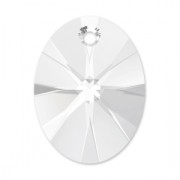 Mni oval Pendant PureCrystal 6028 8 mm Crystal x1|raw }}