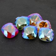 Cabochon Swarovski 4470 12 mm Black Diamond Shimmer x1