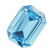 Cabochon Swarovski 4610 14x10 mm Aquamarine x1