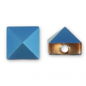 Square Spike Bead Swarovski 5061 5.5 mm Crystal Metallic Blue x1
