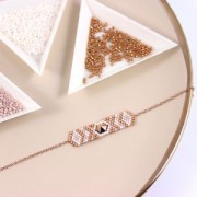 Square Spike Bead Swarovski 5061 5.5 mm Crystal AB x1