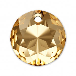 Pendant Swarovski 6430 8 mm Crystal Golden Shadow x1