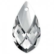 6565 Pendentif Poire Haut Métallisé