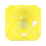 Cabochon Carré Swarovski 4499 6 mm Crystal Sunshine DeLite x1
