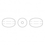 Pearl beads Swarovski Grain de riz - 5824 4 mm Iridescent Tahitian Pearl x20