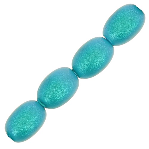 Pearl beads Swarovski Grain de riz 5824 4mm Iridescent Dk Turquoise Pearl x20