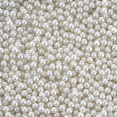 Round beads without hole - mini Swarovski balls - 5809 1.5 mm White Pearl x50