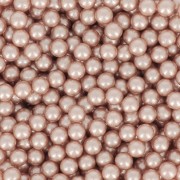 Round beads without hole - Swarovski balls - 5809 3 mm Rose Gold Pearl x25|raw }}