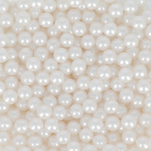 Round beads without hole - Swarovski balls - 5809 3 mm White Pearl x25