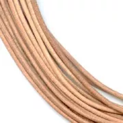 Leather cord 1mm Natural x 2.95m