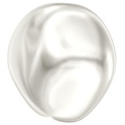 Baroque pearly Swarovski 5841 round irregular 12 mm White Pearl x1|raw }}
