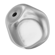 Baroque pearly Swarovski 5841 irregular round pearl 12 mm - Light Grey Pearl x1