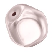 Baroque pearly Swarovski 5841 irregular round pearl 12 mm - Rosaline Pearl x1