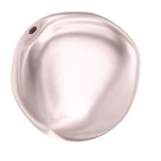 Baroque pearly Swarovski 5842 irregular flat pearl 14 mm Rosaline Pearl x1