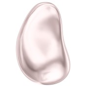 Baroque pearly Swarovski 5843 bead irregular drop 12 mm Rosaline Pearl x1|raw }}