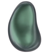 Baroque pearly Swarovski 5843 bead irregular drop 12 mm Irid Tahitian Look x1|raw }}