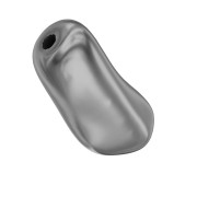 Baroque pearly Swarovski 5844 irregular oval bead 10 mm Dark Grey Pearl x1