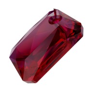 Pendant Swarovski 6435 11.5x8 mm - Scarlet x1