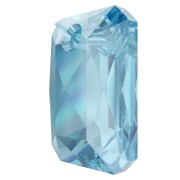 Pendant Swarovski 6435 11.5x8 mm - Aquamarine x1