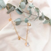 Pendant Swarovski 6435 11.5x8 mm - Aquamarine x1