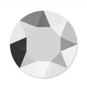 PureCrystal 1088 Round Stone 3mm Crystal Light Chrome x20