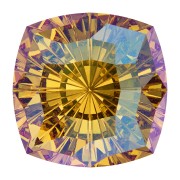 Cabochon Swarovski 4460 14 mm - Light Topaz Shimmer x1|raw }}