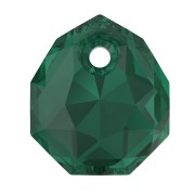 Pendant Swarovski 6436 Majestic Pendant 9 mm - Emerald x1