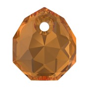 Pendant Swarovski 6436 Majestic Pendant 9 mm - Light Amber x1