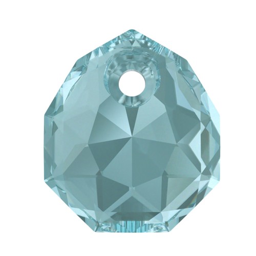 Swarovski 6436 Majestic Pendant 9 mm - Aquamarine x1