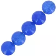 Beads Blue Agate  8mm x10