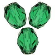 Olive Briolette Swarovski 5044 olive bead 9.5x8 mm - Majestic Green x1