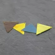 Enamel Powder Efcolor gold tone transparent x10ml