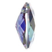 Swarovski 6438 Elliptic Cut Pendant 11.5 mm - Crystal AB x1