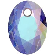 Swarovski 6438 Elliptic Cut Pendant 16 mm - Crystal AB x1