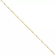 Belcher chain 2mm fine Gold plated x 1m