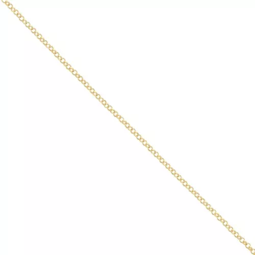 Belcher chain 2mm fine Gold plated x 1m