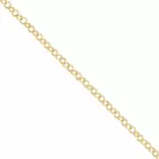 Belcher chain 2mm fine Gold plated x 1m