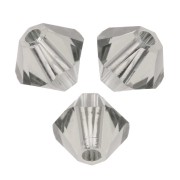 Swarovski crystal spinning tops 5328 3 mm Black Diamond x50