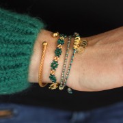 Swarovski 5328 Crystal Bicones 3mm Emerald x50