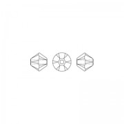 3mm Swarovski 5328 Crystal Bicones - Rose Water Opal Shimmer x50