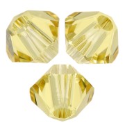 3mm Swarovski 5328 crystal bicones - Reinvented Dark Jonquil x50
