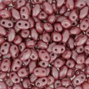 MiniDuo 2x4 mm Pastel Burgundy x10g
