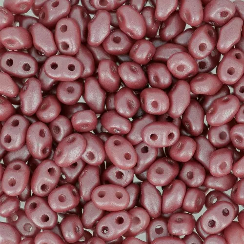 MiniDuo 2x4 mm Pastel Burgundy x10g