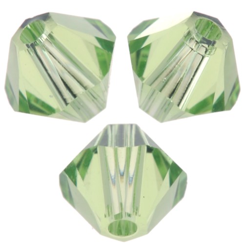 Swarovski 5328 Crystal Bicones 5mm Peridot x20
