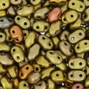 MiniDuo 2x4 mm Gold Iris Mat x10g