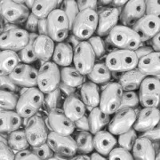 MiniDuo 2x4 mm Silver Mat x10g