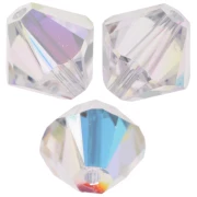 Swarovski 5328 Crystal Bicones 6mm Crystal AB x20